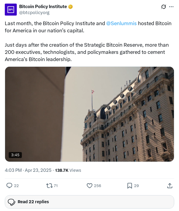 Screenshot of Archived Tweet