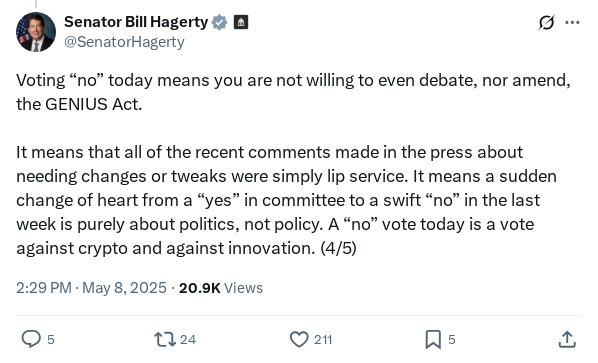 Screenshot of Archived Tweet