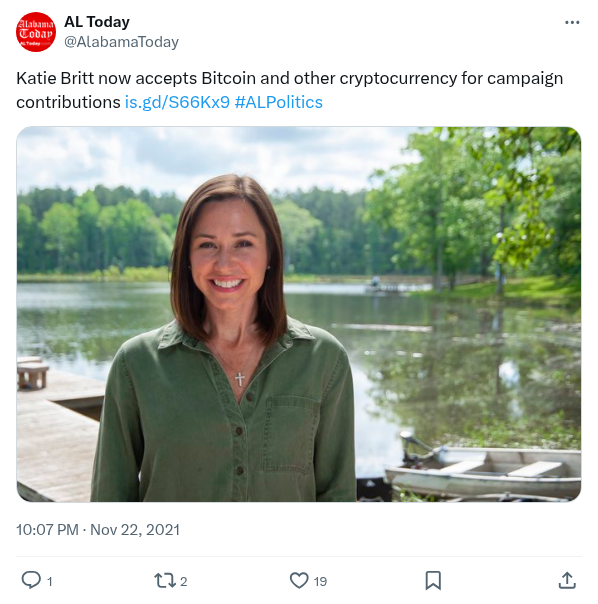 Screenshot of Archived Tweet