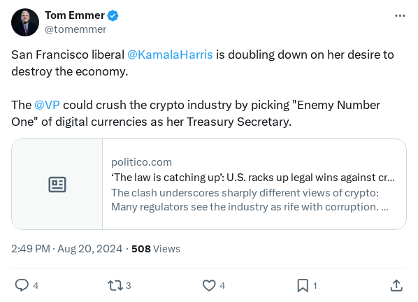 Screenshot of Archived Tweet