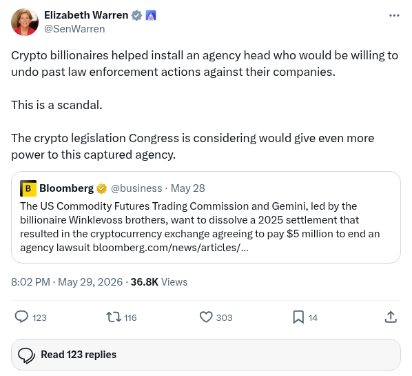 Screenshot of Archived Tweet
