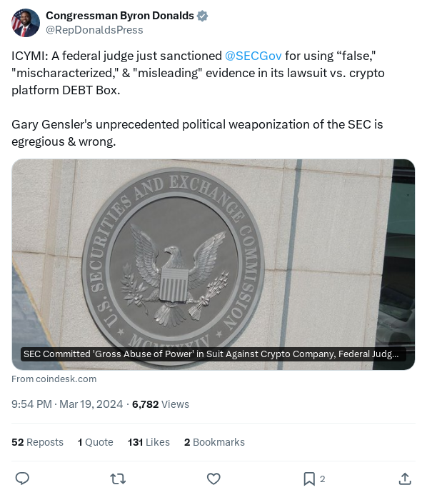 Screenshot of Archived Tweet