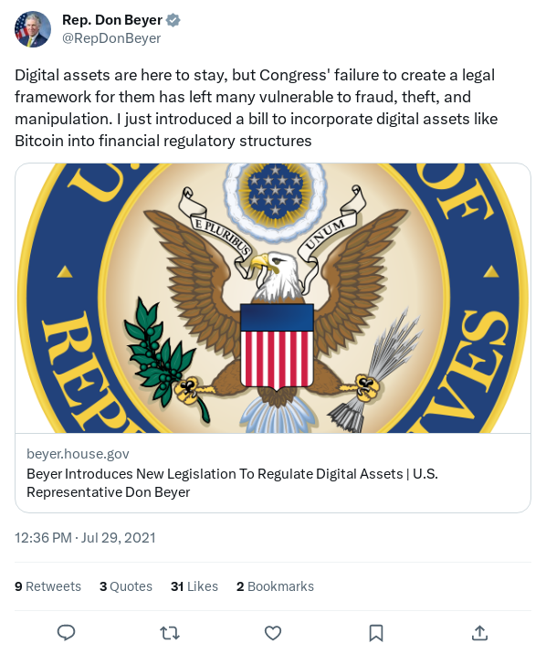 Screenshot of Archived Tweet