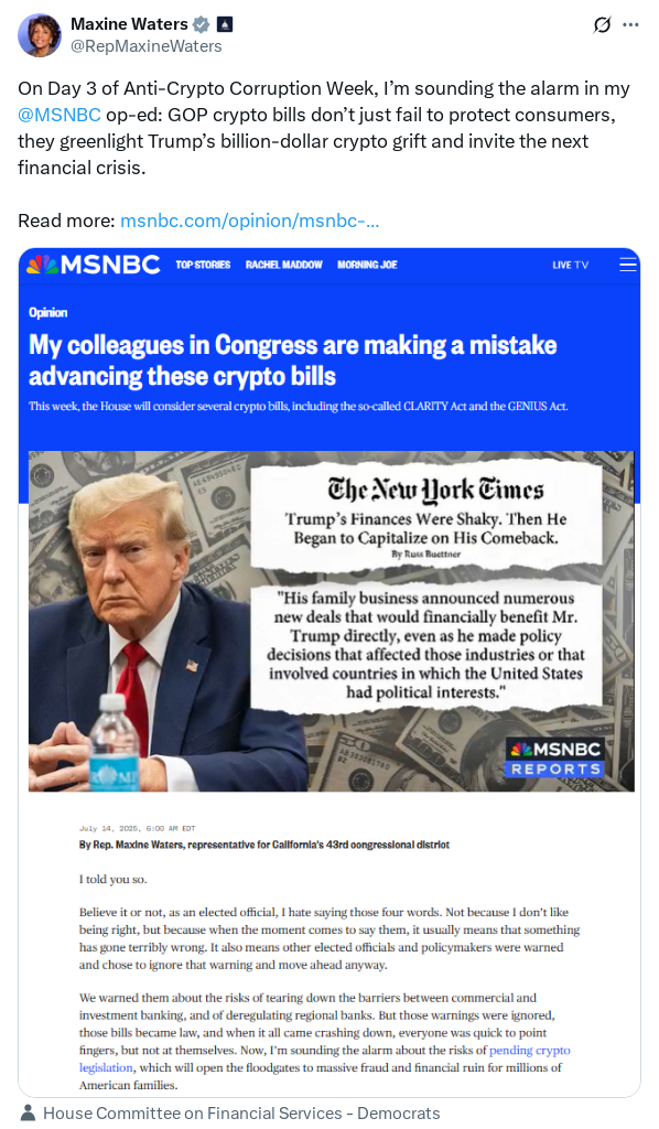 Screenshot of Archived Tweet