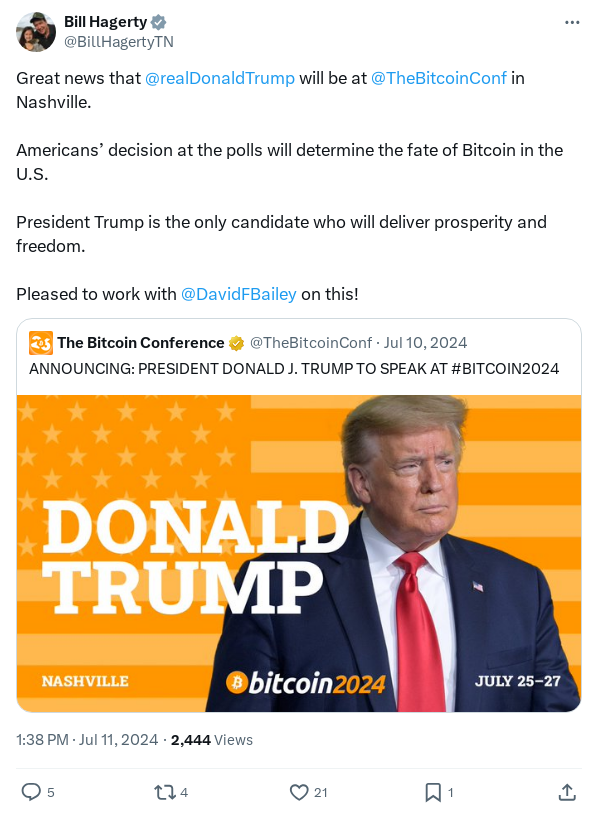 Screenshot of Archived Tweet