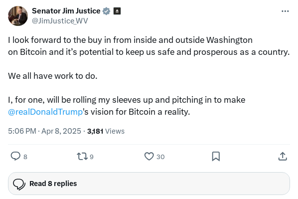 Screenshot of Archived Tweet