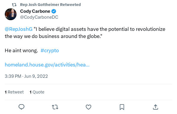 Screenshot of Archived Tweet