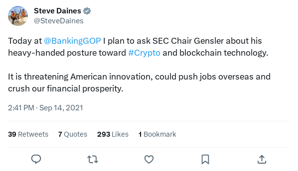 Screenshot of Archived Tweet