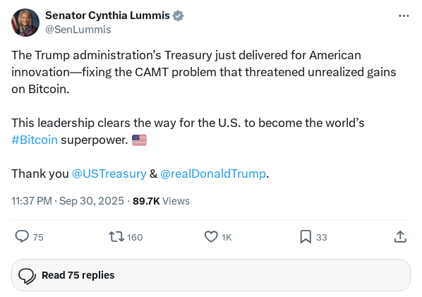 Screenshot of Archived Tweet