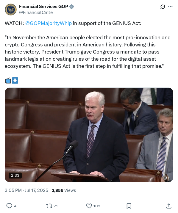Screenshot of Archived Tweet