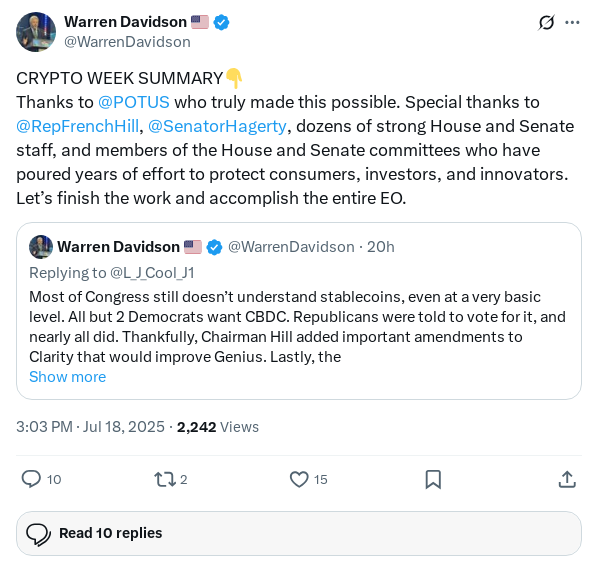 Screenshot of Archived Tweet