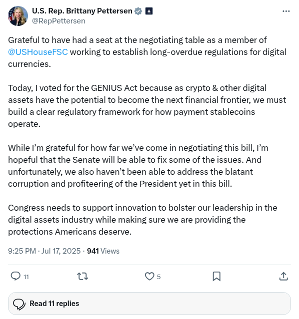 Screenshot of Archived Tweet