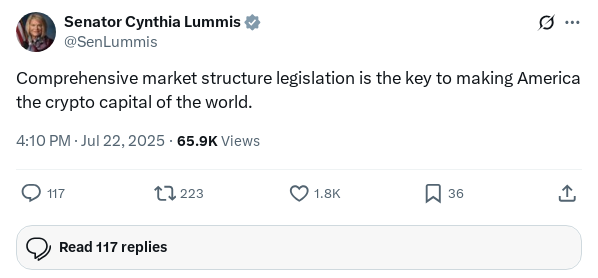 Screenshot of Archived Tweet