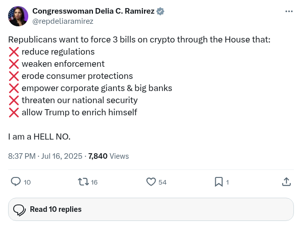 Screenshot of Archived Tweet