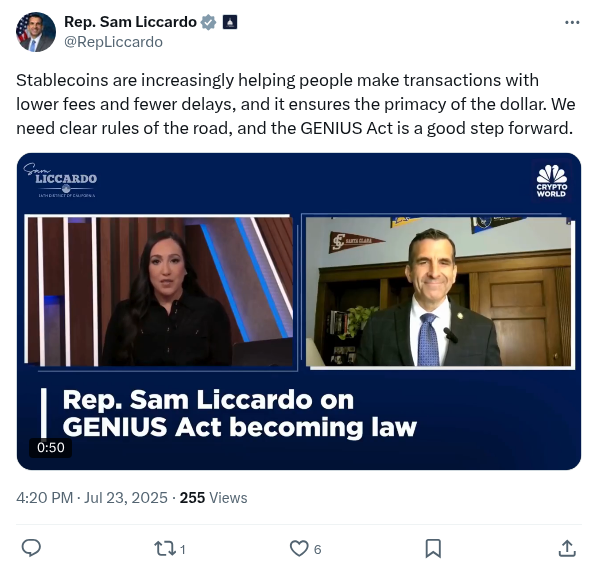 Screenshot of Archived Tweet
