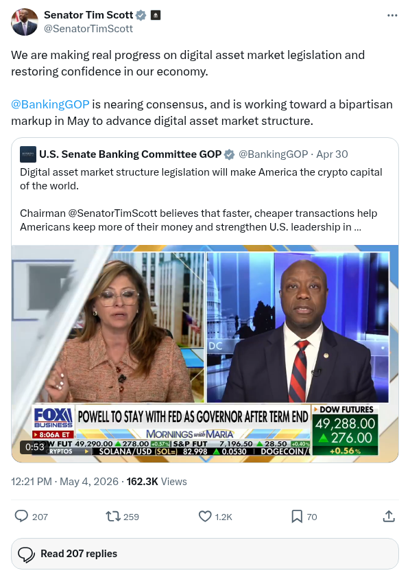 Screenshot of Archived Tweet