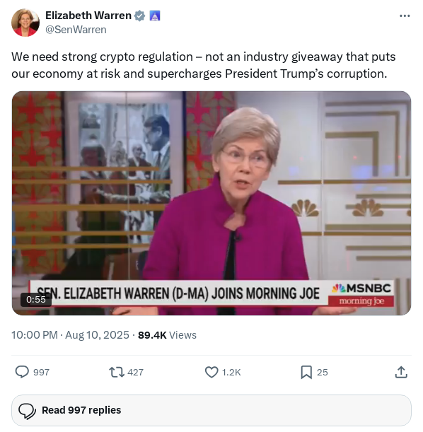 Screenshot of Archived Tweet
