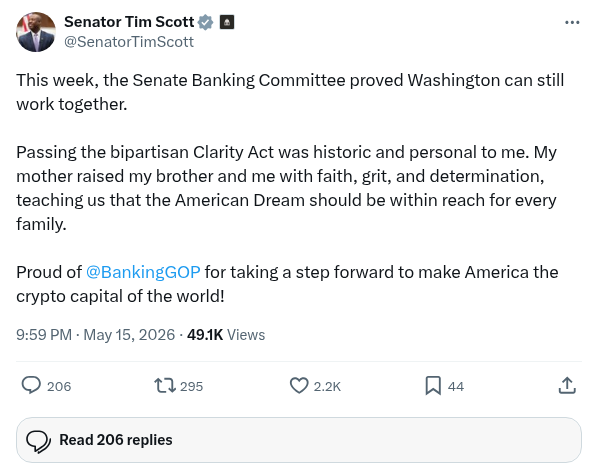 Screenshot of Archived Tweet