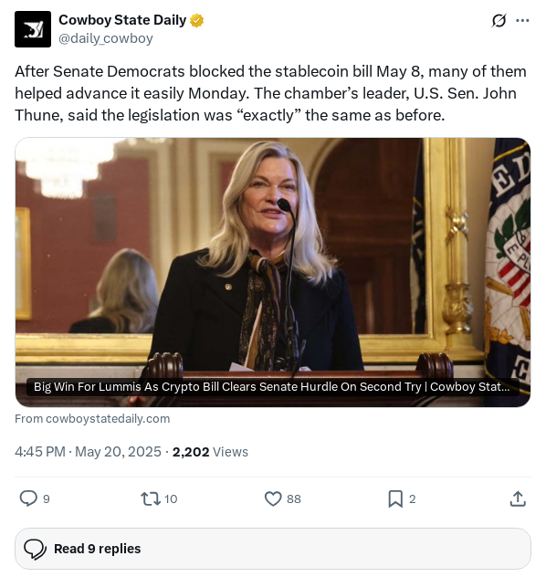 Screenshot of Archived Tweet