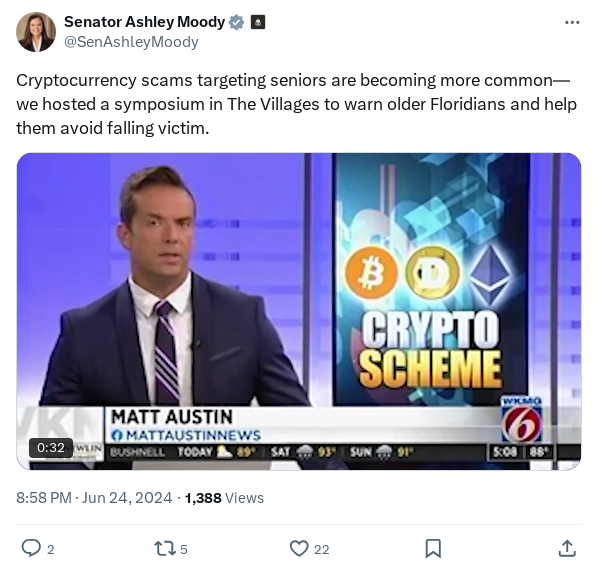 Screenshot of Archived Tweet