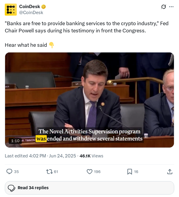Screenshot of Archived Tweet